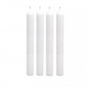 Boîte de 4 bougies blanches en stéarine végétale bio