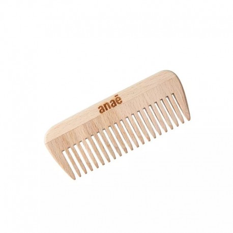 Peigne de poche en bois de hêtre