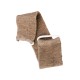 Lanière de massage exfoliante en jute et coton