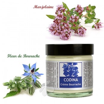 Crème bio Bourrache / Marjolaine Codina
