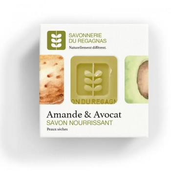 Savon Bio Amande & Avocat - Nourissant