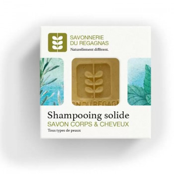 Shampooing solide bio Rhassoul Menthe