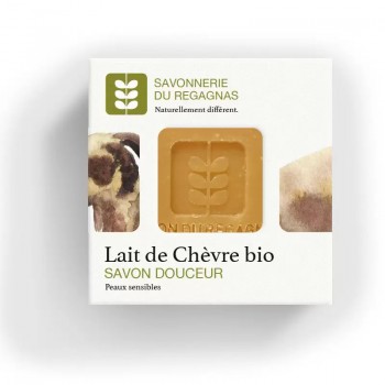 Savon Bio nature au Lait de Chèvre